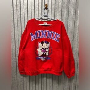 90s Minnie Mouse Disney Crewneck Sz XL